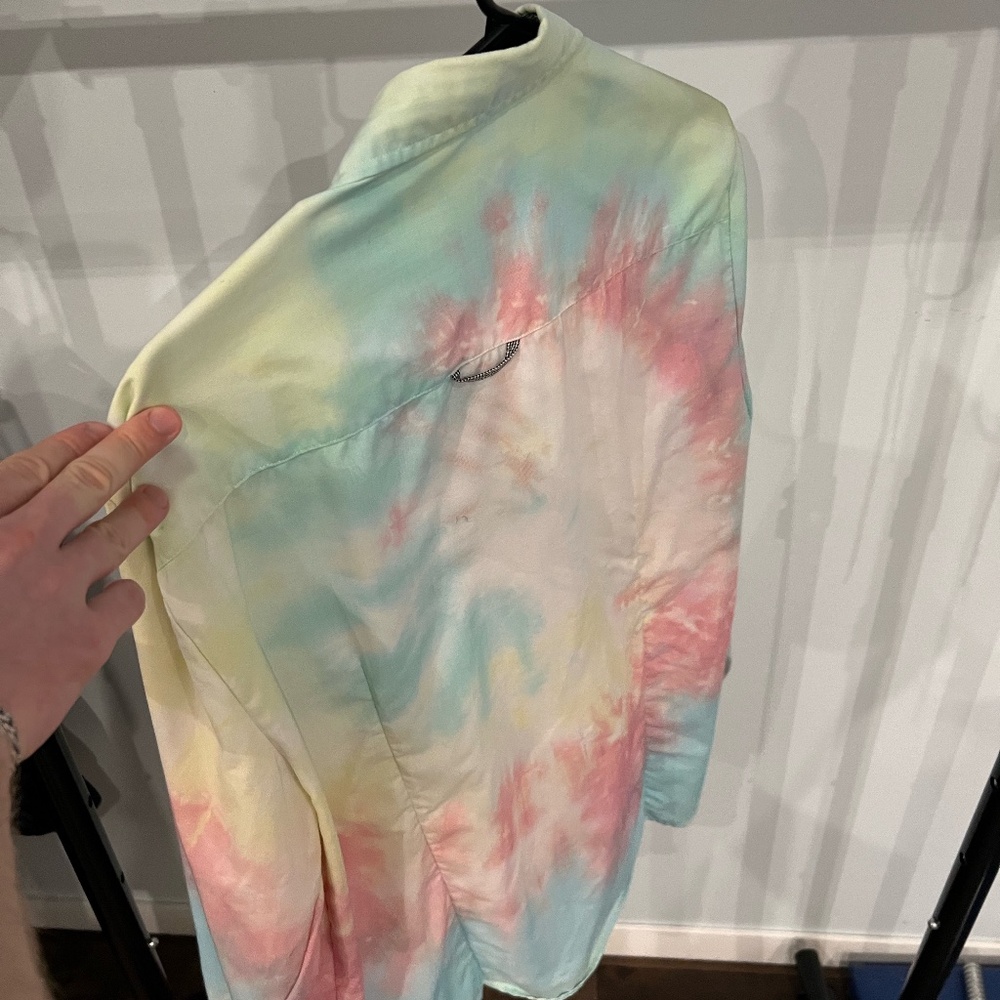 Tie Dye Button Up (TOMSWARE)